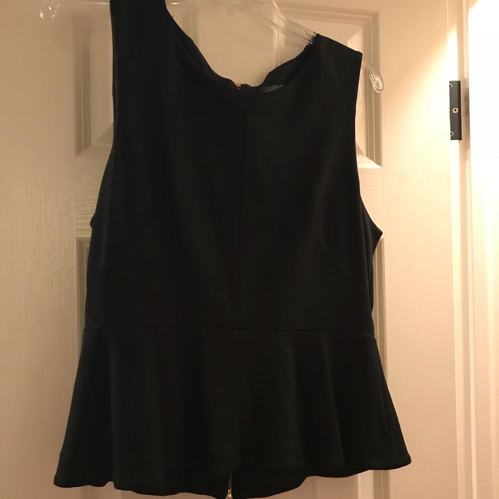 Black sleeveless Vince Camuto
